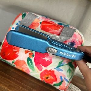 Brand new! Babyliss Pro Nano Titanium mini flat iron and Thermal Tote bag